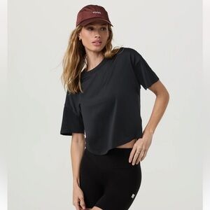 Vuori Energy Tee, Black Heather